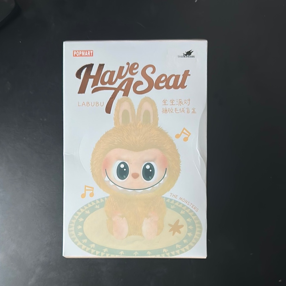Pop Mart Labubu 'Have A Seat' Figurine - Mystery Color